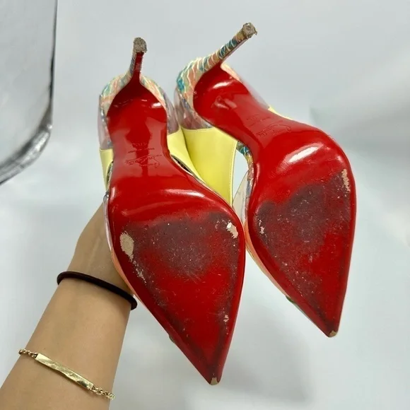 Christian Louboutin Air Chance 120 Primevere size 10.5 - Picture 11 of 16